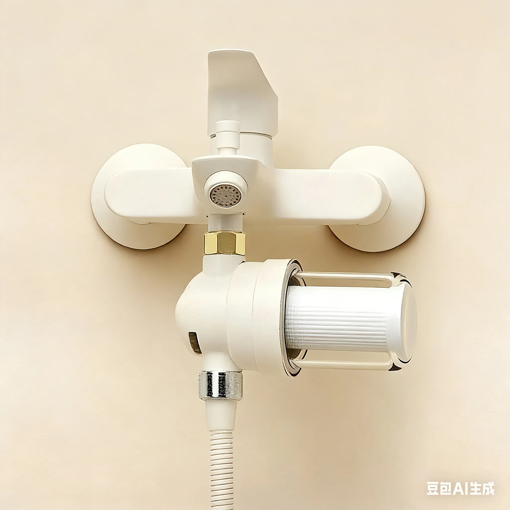 Home In Bathroom - Vorduschkopf, Duschset für den Heimgebrauch, Wasserhahn
