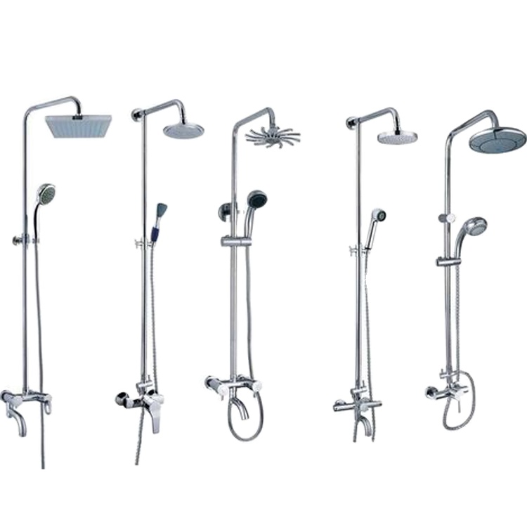 Shower Head Rain - Duschset, Einfunktions-Edelstahl-Regendusche mit Sättigungsspray, Oxygenics Kunststoff-Duschkopf-Set