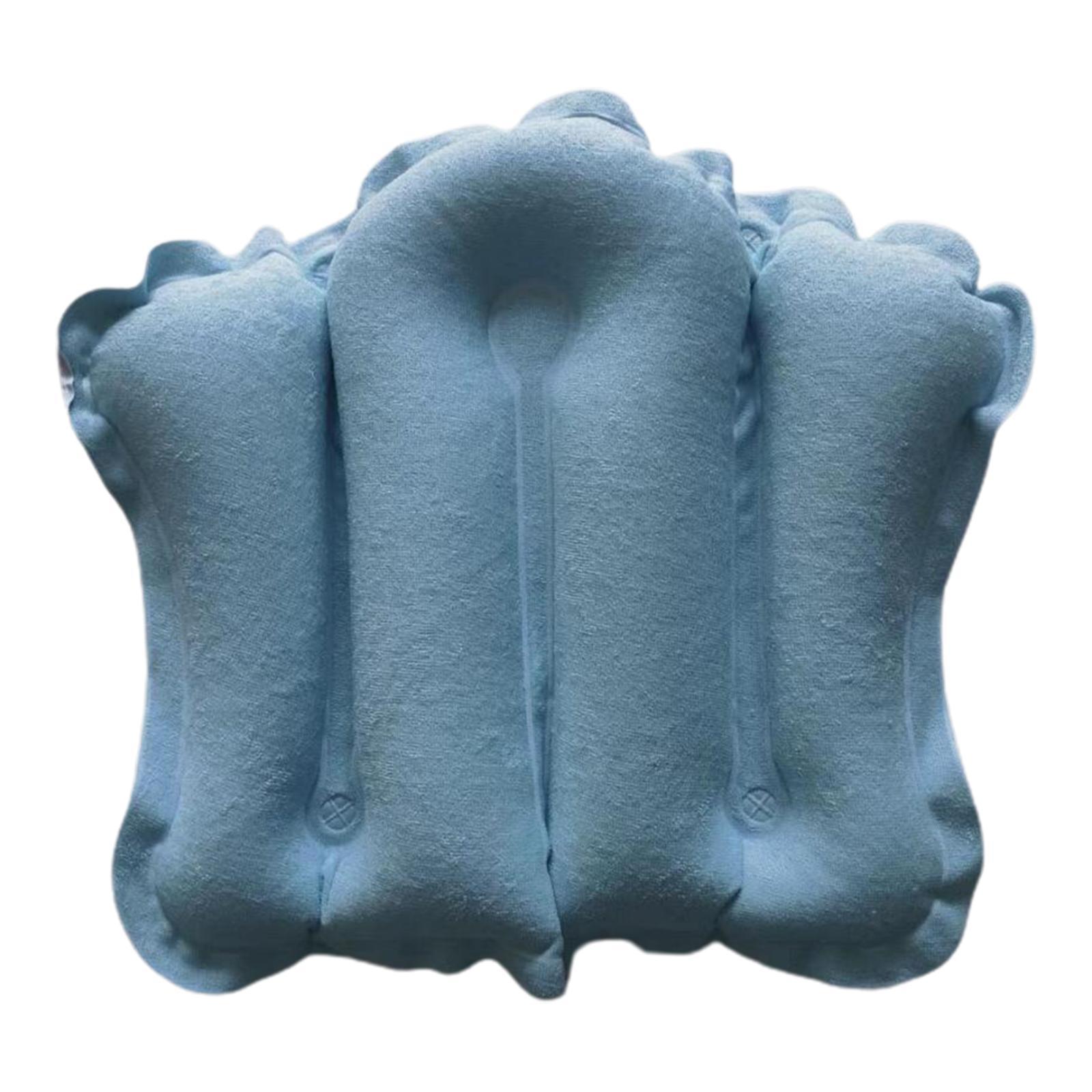 Bathtub Pillow Inflatable - Aufblasbares Bade kissen bequeme Wannen kissens