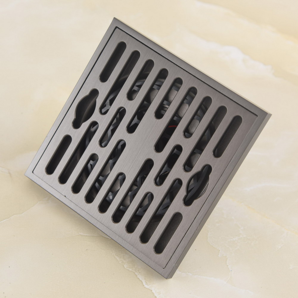 Home Hardware Bathroom Accessories - Moderner quadratischer Bodenablauf für Badezimmer, Toilette,