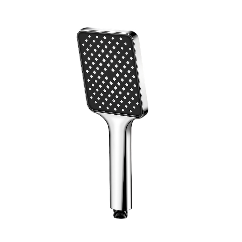 Shower Head Rain - Handbrause mit Druckverstärker, Grobmaschige Düsen, Großes