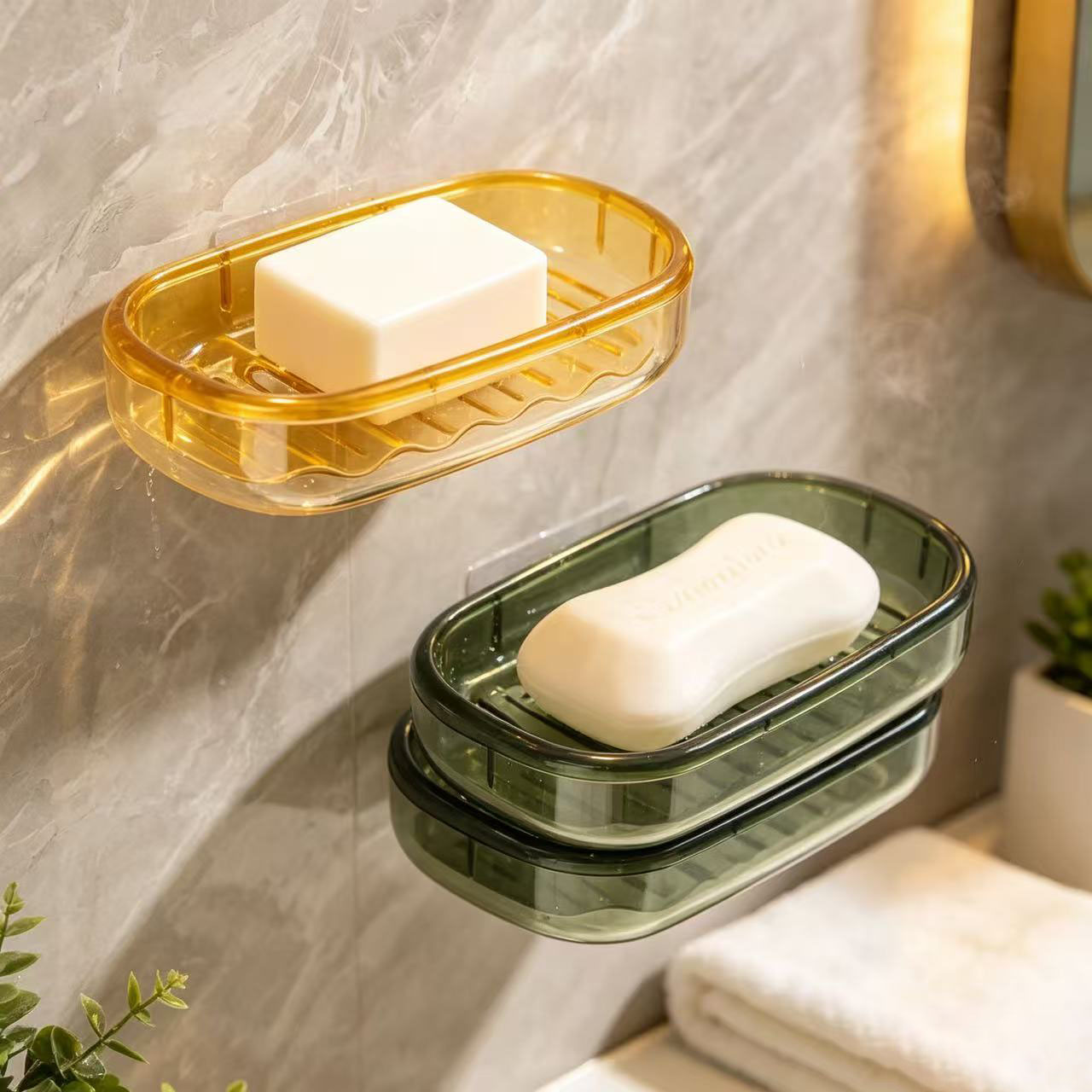 3 Seifenschalen, doppelte Abla – Home Bathroom Design Bewertung und Preis