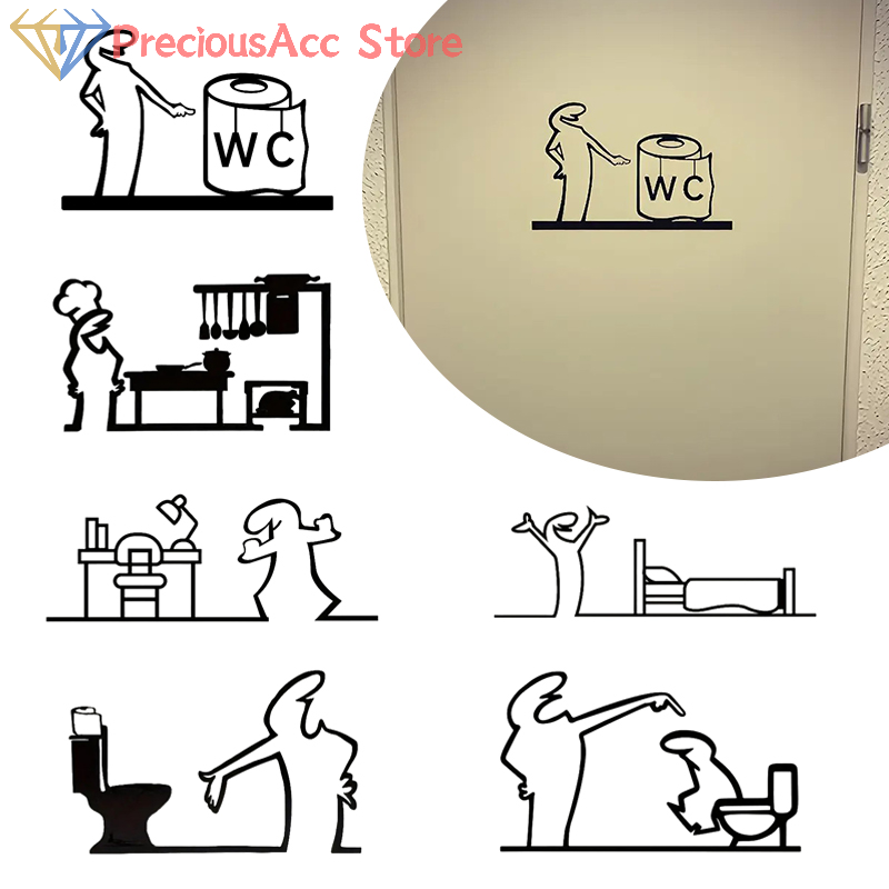 La Linea Minimalistische Stric – Home Bathroom Door Signs Bewertung und Preis