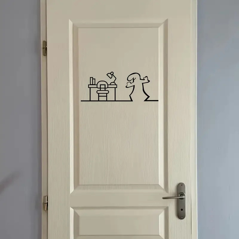 1 Stück La Linea minimalistisc – Home Bathroom Door Signs Bewertung und Preis