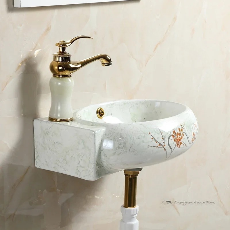 Keramik-Eckwaschbecken, dreiec – Home Bathroom Design Bewertung und Preis