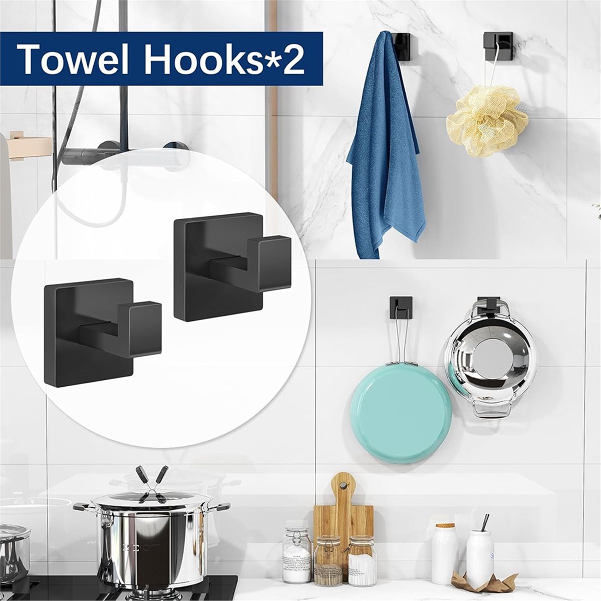 Home Tool 5-teiliges Badezimme – Home Hardware Bathroom Accessories Bewertung und Preis