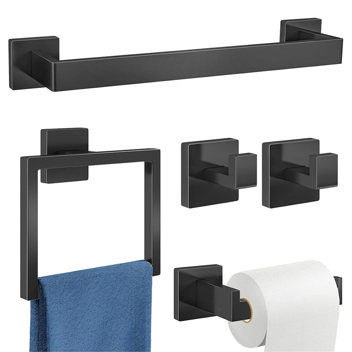 Home Tool 5-teiliges Badezimme – Home Hardware Bathroom Accessories Bewertung und Preis