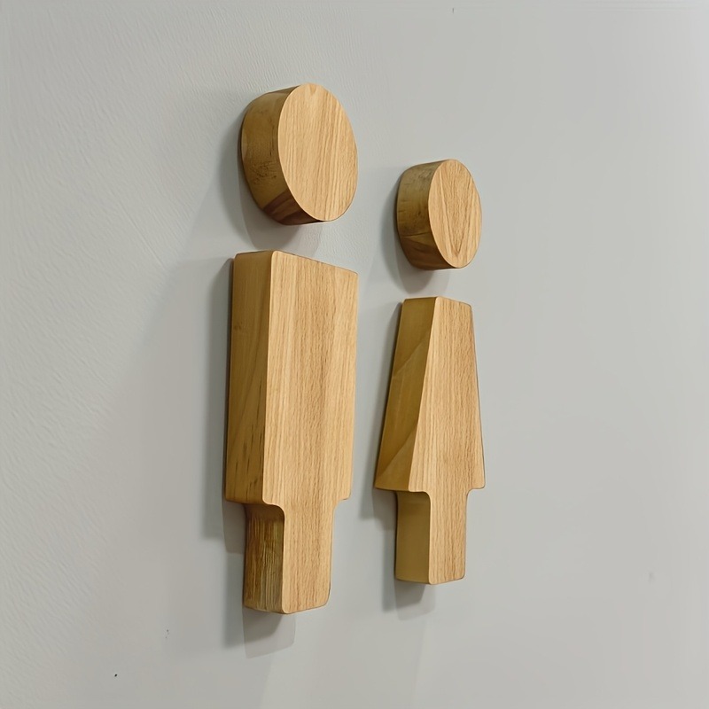 2-teiliges Badezimmerschild au – Home Bathroom Door Signs Bewertung und Preis