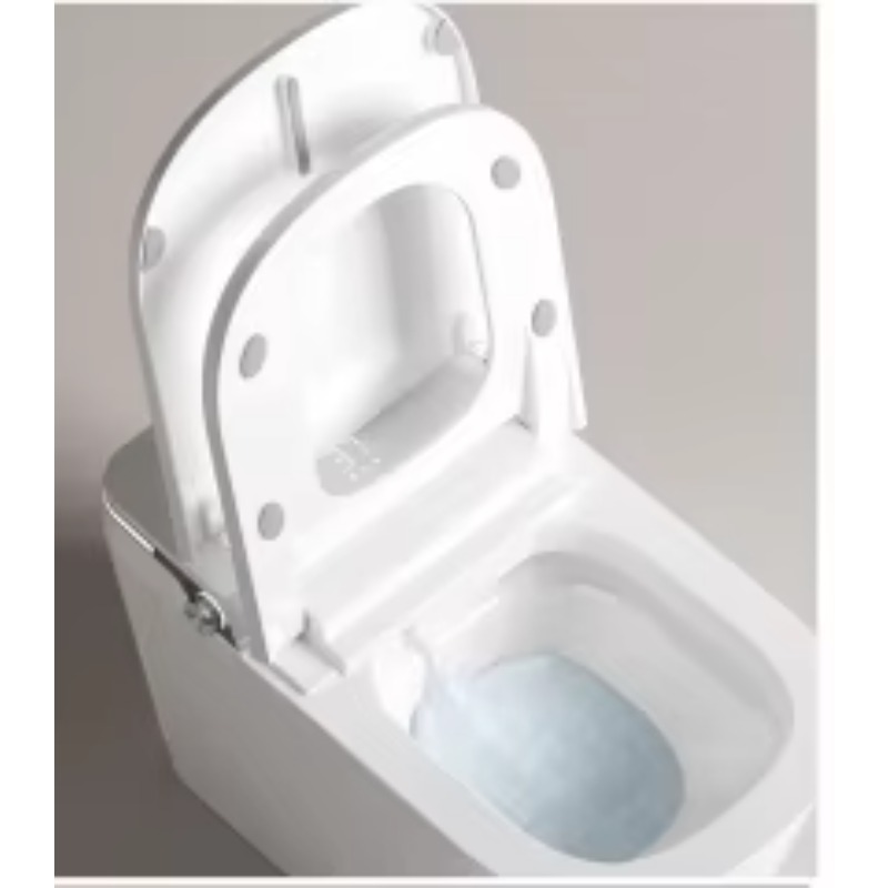 Weißes Smart-WC mit quadratisc – Home In Bathroom Bewertung und Preis
