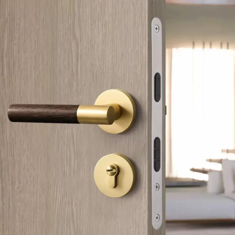 Holztürgriff Zink Silent Lock  – Home Hardware Bathroom Accessories Bewertung und Preis