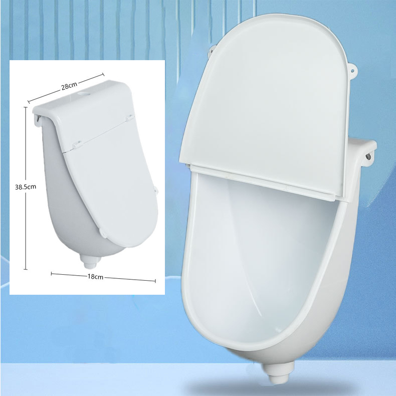 Wandmontiertes Urinal mit Deck – Home Bathroom Ware Bewertung und Preis