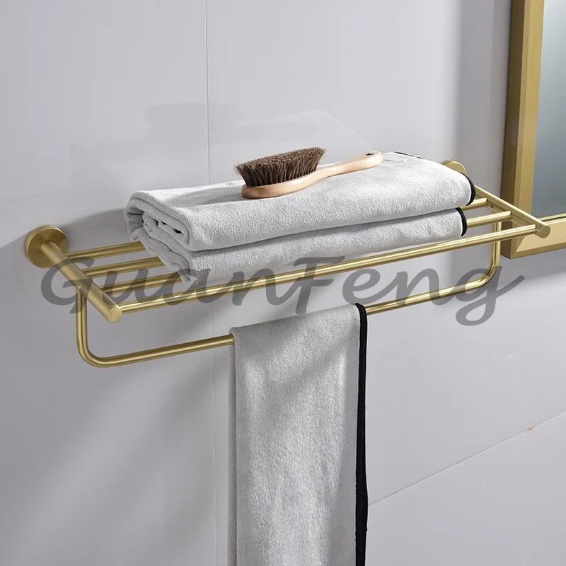 Luxuriöses Gebürstetes Gold 9- – Home Hardware Bathroom Accessories Bewertung und Preis