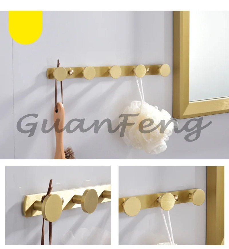 Luxuriöses Gebürstetes Gold 9- – Home Hardware Bathroom Accessories Bewertung und Preis