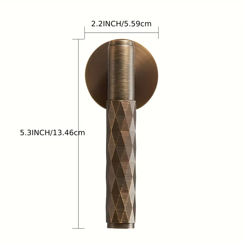 Modernes Mattschwarzes Türgrif – Home Hardware Bathroom Accessories Bewertung und Preis