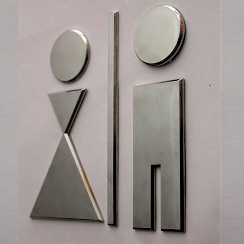 Acryl-Klebeschild für Herren-  – Home Bathroom Door Signs Bewertung und Preis