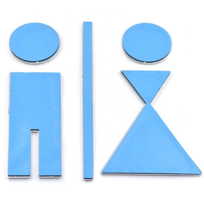 Acryl-Klebeschild für Herren-  – Home Bathroom Door Signs Bewertung und Preis