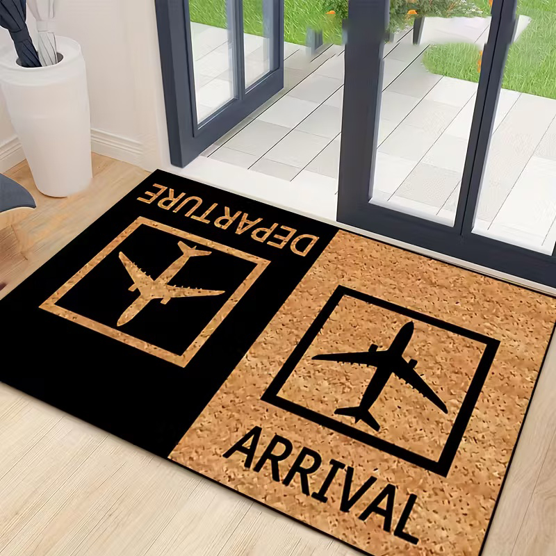 Fußmatte mit Flughafen-Schild, – Home Bathroom Door Signs Bewertung und Preis