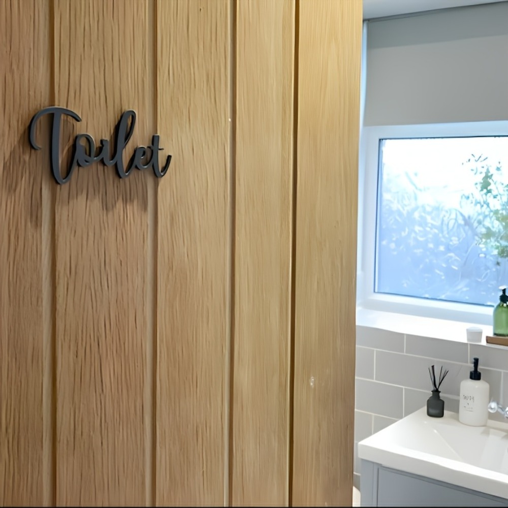 CIFBUY Modernes Kunststoff-Buc – Home Bathroom Door Signs Bewertung und Preis