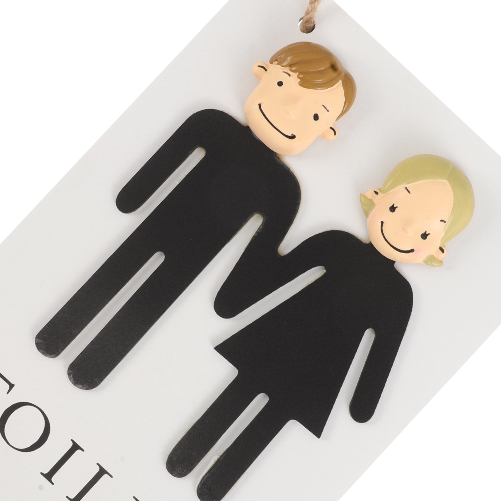 Natürliche Holz-Badezimmertürs – Home Bathroom Door Signs Bewertung und Preis