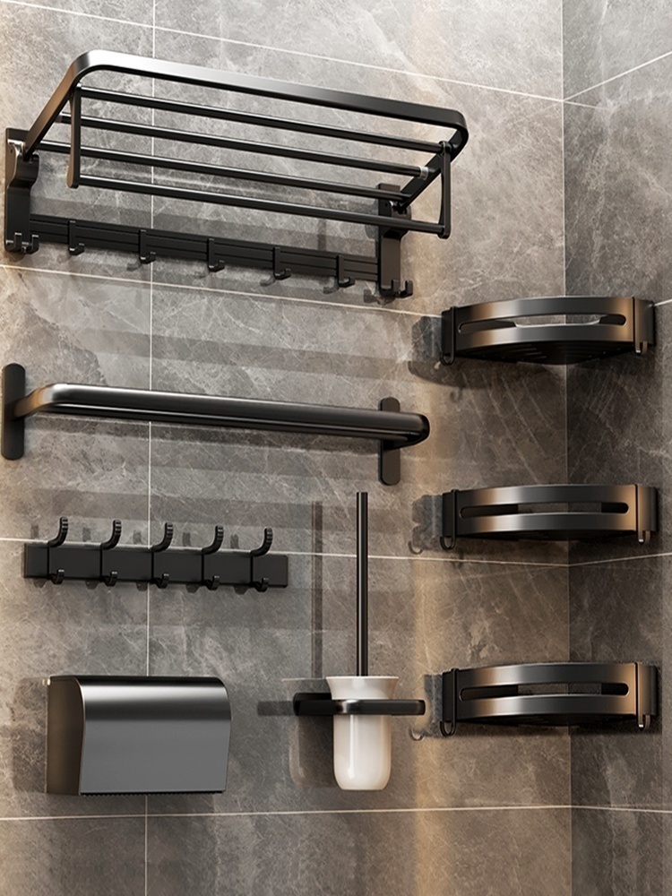 Kein Bohren Badezimmer Hardwar – Home Hardware Bathroom Accessories Bewertung und Preis