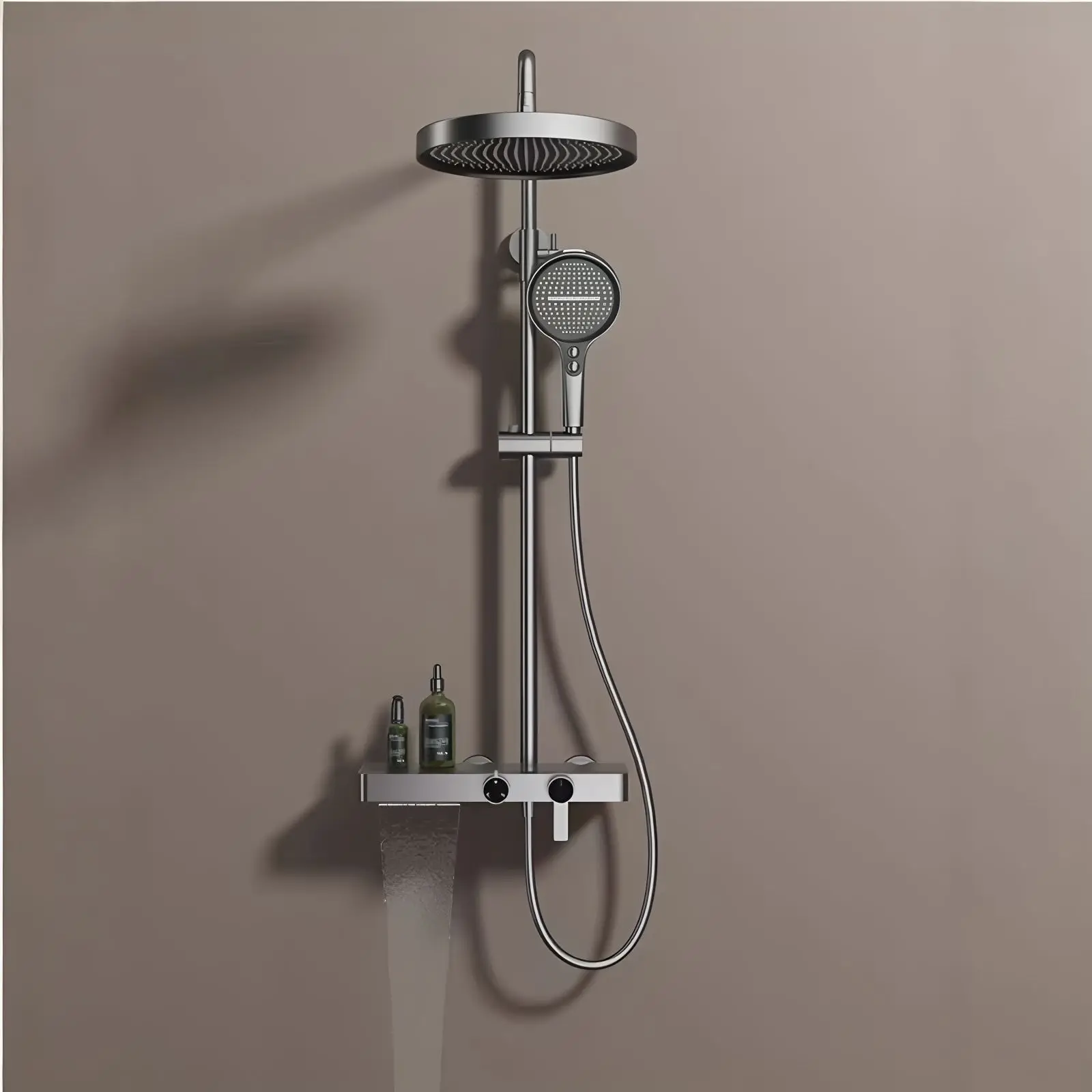 # Regenduschkopf-Set, Wasserfa – Shower Head Rain Bewertung und Preis